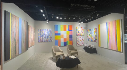 Booth at the Palm Beach Show